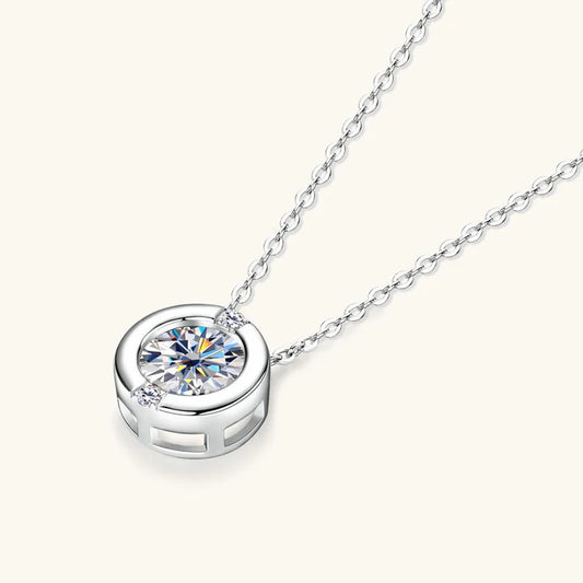 S925 Moissanite Bubble Necklace