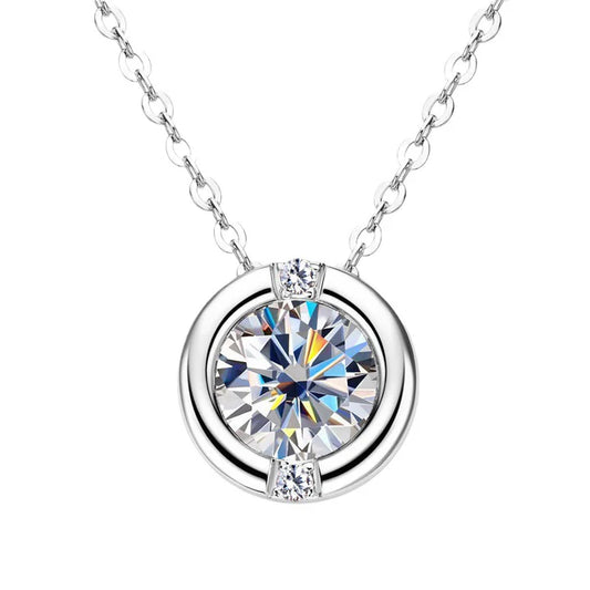 S925 Moissanite Bubble Necklace